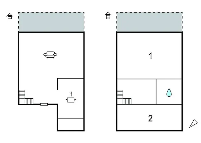 דירה 2 Bedroom Pet Friendly In *